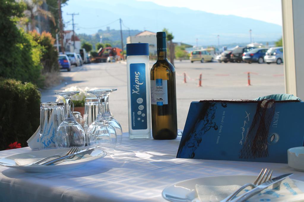 Xaris Hotell Platamonas Exteriör bild